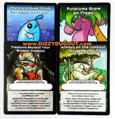 Neopets TCG Code Card: Mystery Island Prize Code